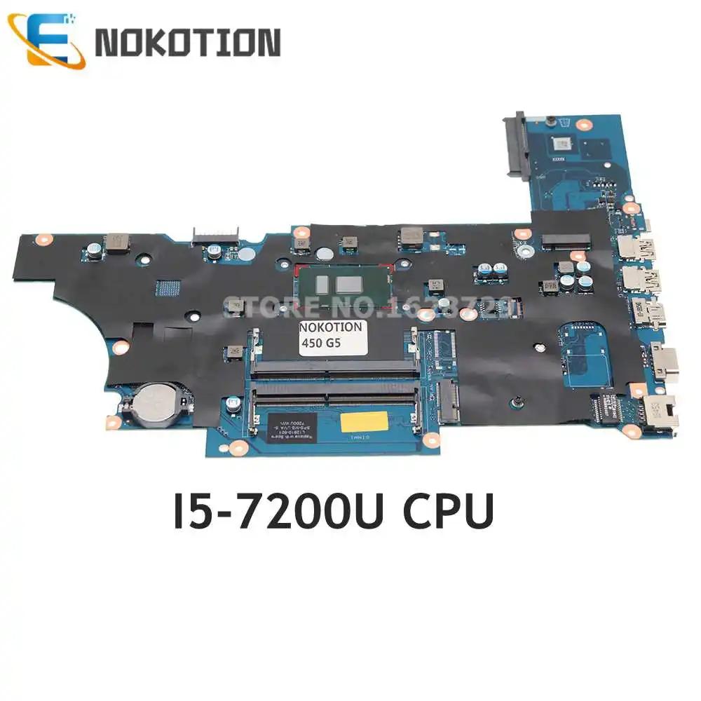 NOKOTION L12610-001 L12610-601 DA0X8CMB6E0   HP ProBook 450 G5 Ʈ   I5-7200U CPU DDR4